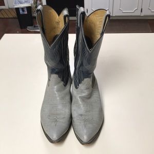 Tony Lama Bull-hide boots. 13 D